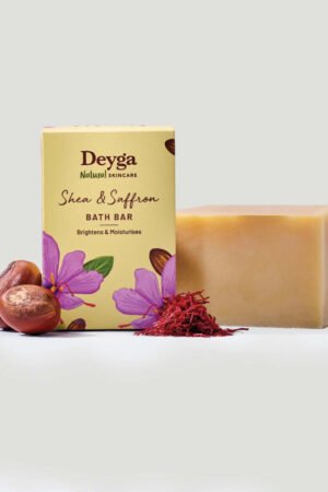 Shea Saffron Bath Bar