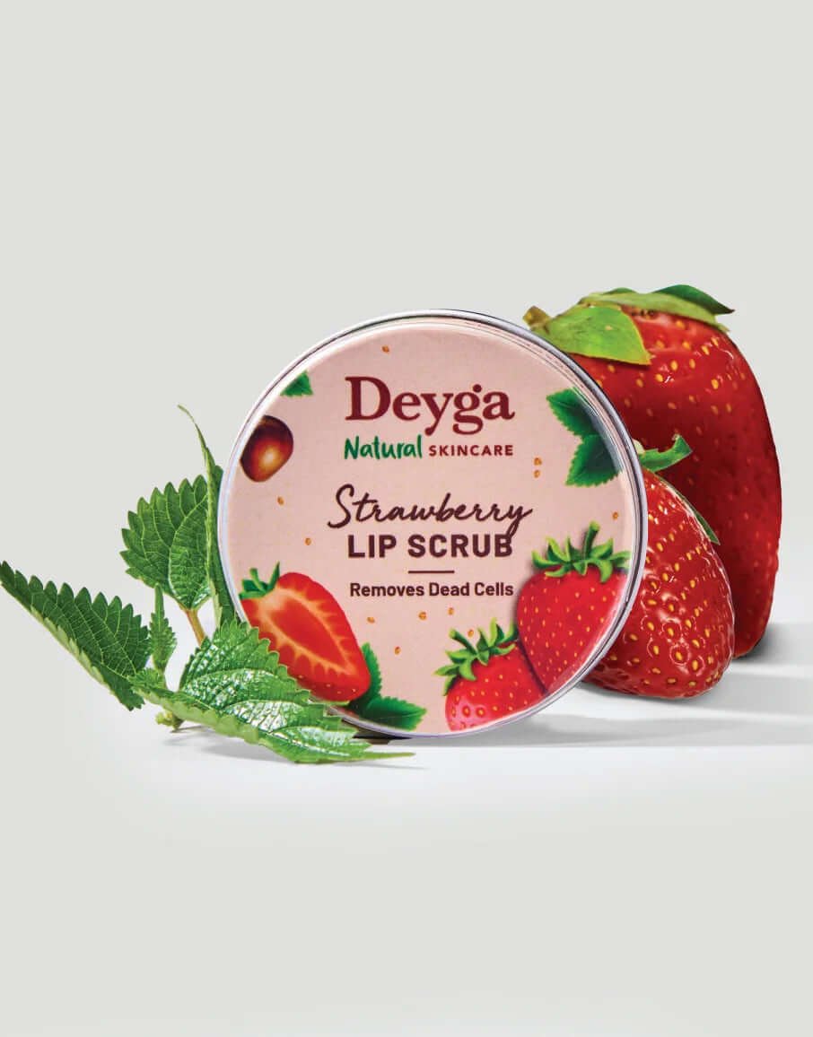 strawberry-lip-scrub