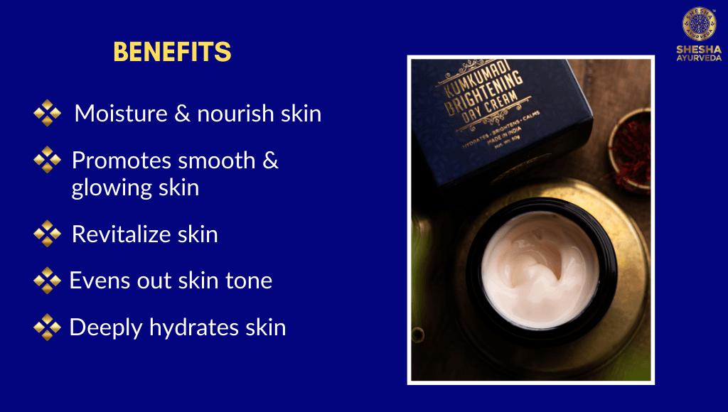 Kumkumadi Brightening Day Cream product information